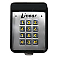 Linear Exterior Digital Keypad, 5-1/2”H x 4”W x 3”D, Black
