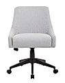Boss Office Products Boyle Guest Chair With Wheels, Gray