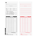 Lathem Time Cards, F/7000E, Numbered 1–100, 2-Sided, 3 3/8" x 9", White, Pack Of 100 1 thumbnail image