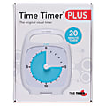 Time Timer 20 Minute Timer, White 1 thumbnail image