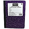 Sargent Art Composition Books, 7-1/2" x 9-3/4", Wide Ruled, 200 Pages (100 Sheets), Purple, Pack Of 12 Notebooks 1 thumbnail image