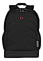 Wenger® Quadma Backpack With 15" Laptop Pocket, Black