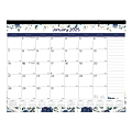 2025 Blueline Colorful Monthly Desk Pad Calendar, 12 Months, January to December, 22" x 17", Floral, C194128 1 thumbnail image