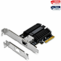 TRENDnet 10 Gigabit PCIe Network Adapter, Converts A PCIe Slot Into A 10G Ethernet Port, Supports 802.1Q Vlan, Includes Standard & Lo - TEG10GECTX 1 thumbnail image