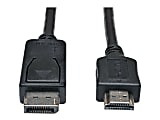 Tripp Lite DisplayPort To HDMI Adapter Converter Cable, 15'