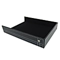 Realspace® Black Leatherette Document Tray