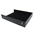 Realspace® Black Leatherette Document Tray 1 thumbnail image