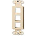 Leviton QuickPort 3 Socket Insert 1 thumbnail image