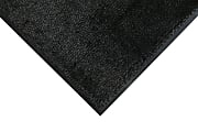 M+A Matting MicroLuxx Floor Mat, 47” x 35”, Smooth, Black