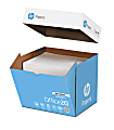 HP Office Quickpack Multi-Use Printer & Copy Paper, White, Letter (8.5" x 11"), 2500 Sheets Per Case, 20 Lb, 92 Brightness, Case Of 5 Reams