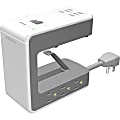Accell Power U - Clamping power station for home and work with 6 surge protected AC outlets and 4 US - D080B045F 1 thumbnail image