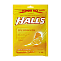 Halls Honey Lemon Cough Drops, 80 Drops Per Bag, Pack Of 2 Bags 1 thumbnail image