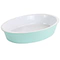 Martha Stewart Stoneware Oval Baker Dish, 13” x 9-1/2”, Mint