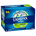 Tampax Pearl Unscented Super Tampons, Box Of 96 Tampons 1 thumbnail image