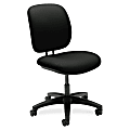 HON® ComforTask 5900 Series Armless Task Chair, Black 1 thumbnail image