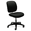 HON® ComforTask 5900 Series Armless Task Chair, Black