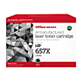 Office Depot Brand® Remanufactured High-Yield Black Toner Cartridge Replacement For HP 657X, OD657XB
