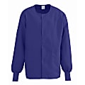 Medline ComfortEase™ Unisex Warm-Up Scrub Jacket, 2X, Purple 1 thumbnail image