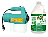 OdoBan Fogmaster Jr. Electric Handheld Fogger & Liquid Air Freshener, Spring Fresh Scent, 128 Oz Bottle