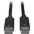Eaton Tripp Lite Series DisplayPort Cable with Latching Connectors, 4K 60 Hz (M/M), Black, 1 ft. (0.31 m) - P580001 1 thumbnail image