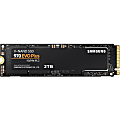 Samsung 970 EVO Plus 2 TB Solid State Drive - M.2 2280 Internal - PCI Express (PCI Express 3.0x4) - 1200 TB TBW - MZV7S2T0BAM 1 thumbnail image