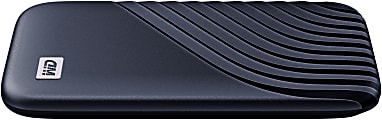 Western Digital My Passport Portable SSD 2TB Blue - Office Depot