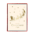 Graphique Holiday Boxed Cards, 5" x 7", Santa Sleigh Ride, Box Of 15 Cards 1 thumbnail image