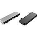 Targus® Sanho HyperDrive 4-in-1 USB-C Hub For iPad® Pro/Air, 3/8"H x 1-1/16"W x 3-1/4"D, Gray, HD319E-GRAY 1 thumbnail image