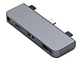 Targus® Sanho HyperDrive 4-in-1 USB-C Hub For iPad® Pro/Air, 3/8"H x 1-1/16"W x 3-1/4"D, Gray, HD319E-GRAY
