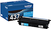 Brother® Genuine TN437C Cyan Ultra-High Yield Toner Cartridge 1 thumbnail image