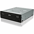 LG WH16NS40 Blu-ray Writer - Internal - OEM Pack - Black - BD-R/RE Support - 48x CD Read/48x CD Write/24x CD Rewrite - 12x BD Read/16x BD Write/2x BD Rewrite - 16x DVD Read/16x DVD Write/8x DVD Rewrite - 12x M-DISC Read/4x M-DISC Write