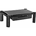StarTech.com Adjustable Monitor Riser - Large - Drawer - Monitors up to 32"- Adjustable Height - Desk Monitor Stand