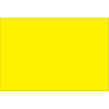 Tape Logic® Write™On Inventory Labels, DL633L, Rectangle, 6" x 3", Fluorescent Bright Yellow, Roll Of 250 1 thumbnail image