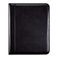 Day-Timer® Aristo 7-Ring Bonded Leather Binder And Starter Set, 8 1/2" x 11", Black