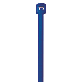 Office Depot® Brand Cable Ties, 50 Lb, 18", Blue, Pack Of 500