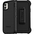 OtterBox Defender Series Pro Rugged Carrying Case Holster For Apple iPhone® 11 Smartphone, Black 1 thumbnail image