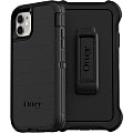 OtterBox Defender Series Pro Rugged Carrying Case Holster For Apple iPhone® 11 Smartphone, Black