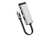 Alogic MagForce TRIO 3-in-1 Hub - 1x USB 3.2 (Gen 1) Type C - Male - 1x HDMI 2.0 Digital Audio/Video - ULCHDACPDSGR 1 thumbnail image