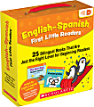 Scholastic Teacher Resources English-Spanish First Little Readers: Guided Reading Level D, Grades Pre-K To 2nd, Set Of 25 Books