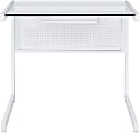 Eurostyle Caesar 34"W Writing Desk, White 1 thumbnail image