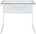 Eurostyle Caesar 34"W Writing Desk, White