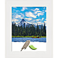 Amanti Art Picture Frame, 14" x 17", Matted For 11" x 14", Vanity White Narrow 1 thumbnail image