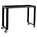 Eurostyle Dillon 40"W Desk Return, Anthracite 1 thumbnail image