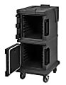 Cambro UPC600 Ultra Camcart Food Pan Cabinet, 45"H x 21-1/2"W x 27-1/8"D, Black