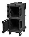 Cambro UPC600 Ultra Camcart Food Pan Cabinet, 45"H x 21-1/2"W x 27-1/8"D, Black 1 thumbnail image