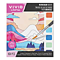 Vivid by Brea Reese® Nature Watercolor Painting Pad Kit, Kit Of 13 Pieces 1 thumbnail image