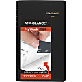 2024 AT-A-GLANCE® Weekly Appointment Book Planner, 5" x 8", Black, January To December 2024, 7010005 1 thumbnail image