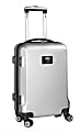 Denco Sports Luggage Rolling Carry-On Hard Case, 20" x 9" x 13 1/2", Silver, Montana Grizzlies
