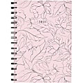 2025 Cambridge® Alicia Weekly/Monthly Planner, 5-1/2” x 8-1/2”, Pink Floral, January To December