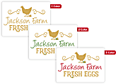 Custom 1, 2 Or 3 Color Printed Labels/Stickers, Rectangle, 2-7/8" x 4", Box Of 250 1 thumbnail image